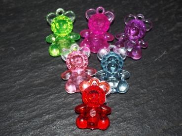 Acryl Teddybär 3 cm